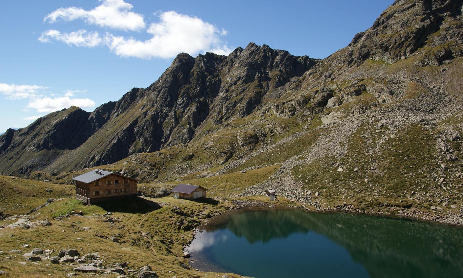 Zum Kompfosssee in den Pfunderer Bergen